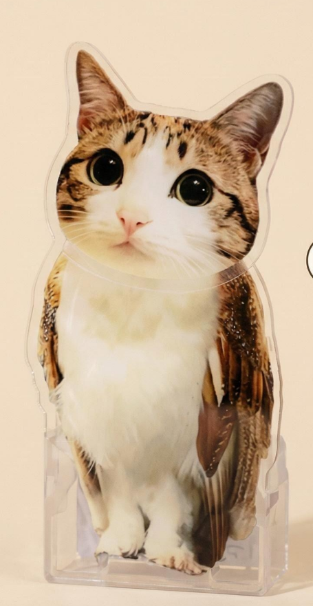 Meowl Shaking Head Ornament