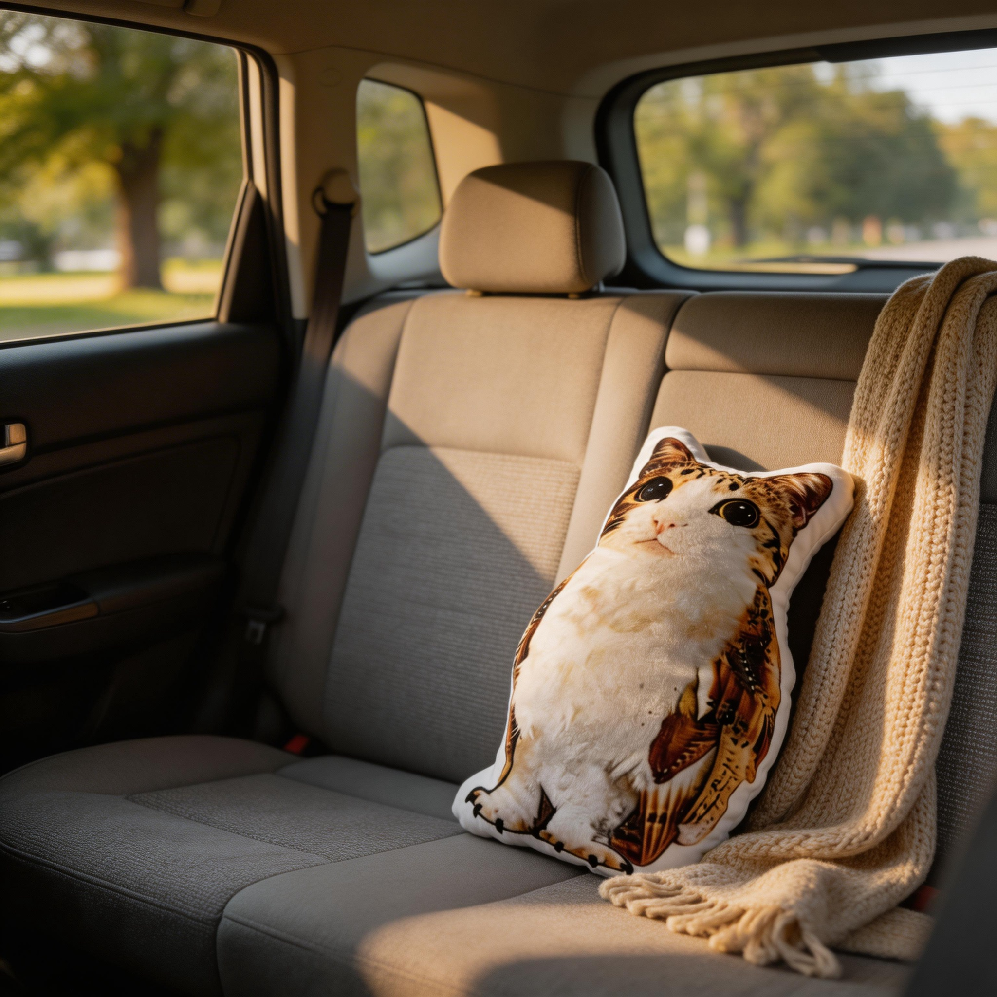 Meowl Pillow