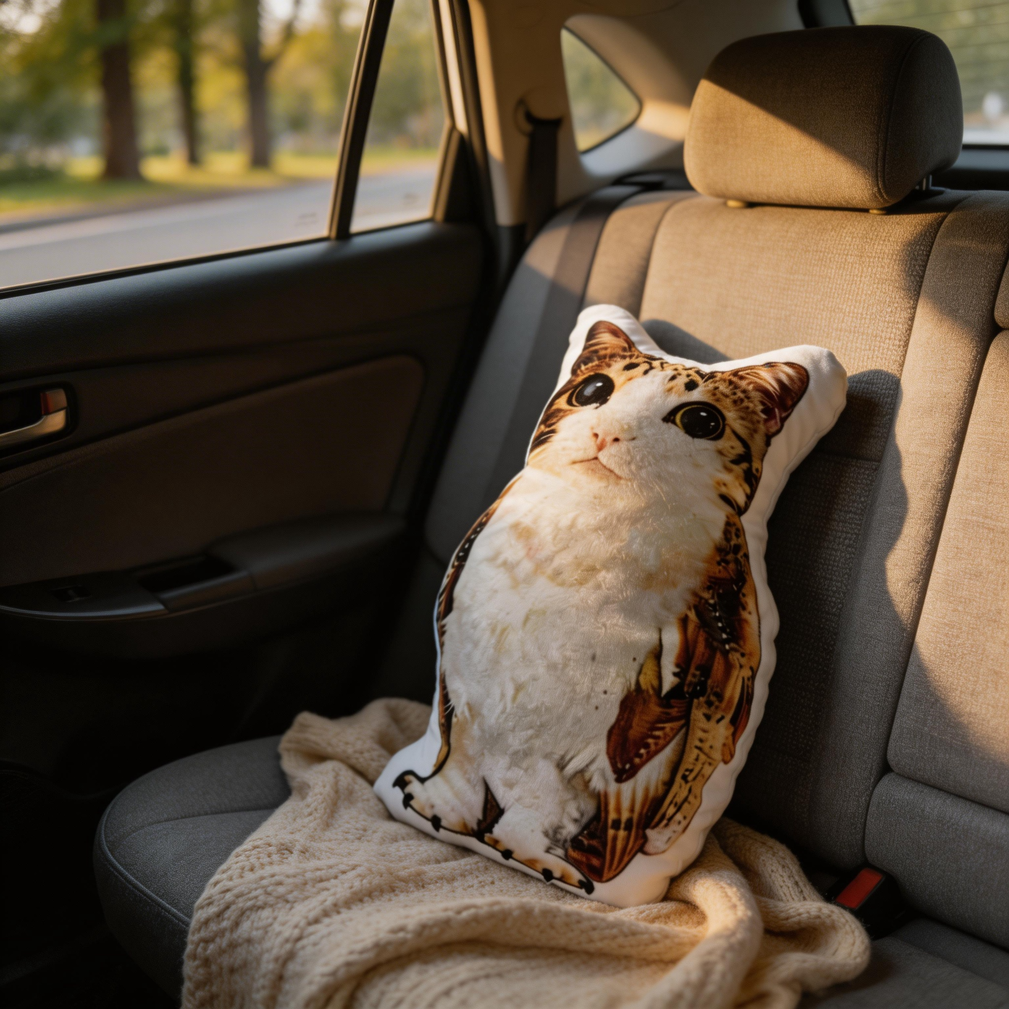 Meowl Pillow