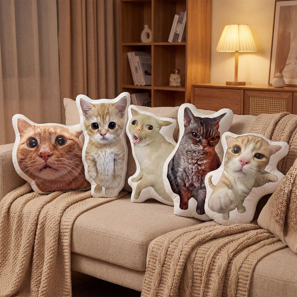 Cat Meme Series Special-Shaped Pillows
