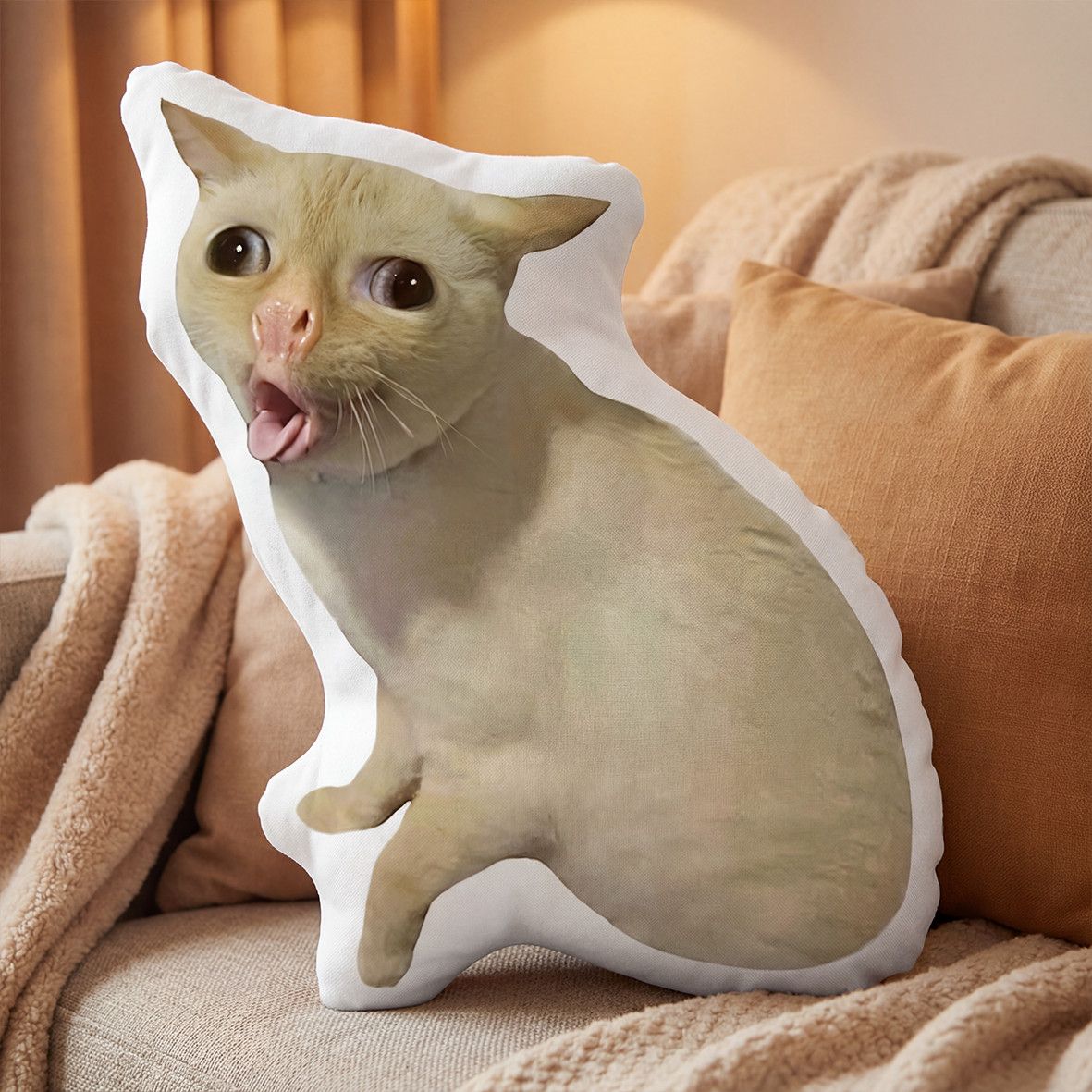 Cat Meme Series Special-Shaped Pillows