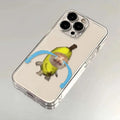 Banana Cat iPhone Case