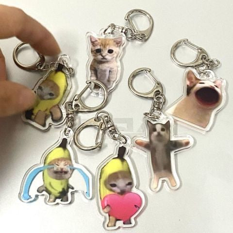 Meme Series Keychain Charms