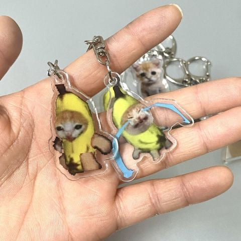 Meme Series Keychain Charms