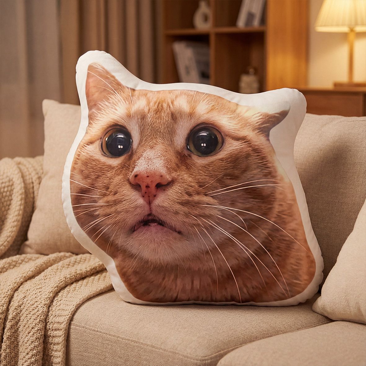 Cat Meme Series Special-Shaped Pillows