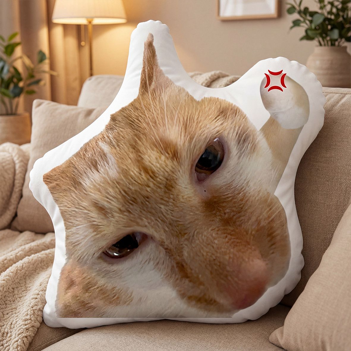 Cat Meme Series Special-Shaped Pillows