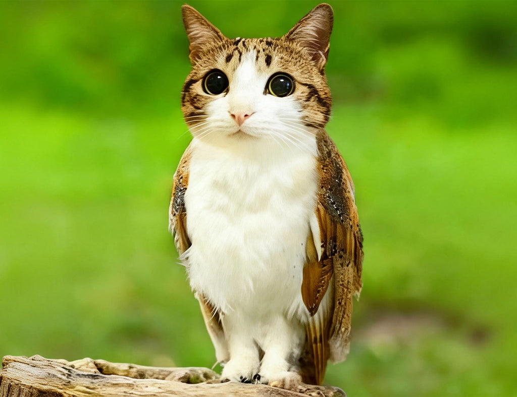 Meowl backdrop, decorative canva