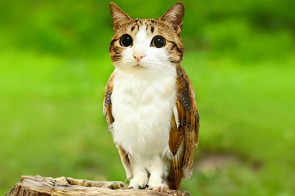 Meowl backdrop, decorative canva