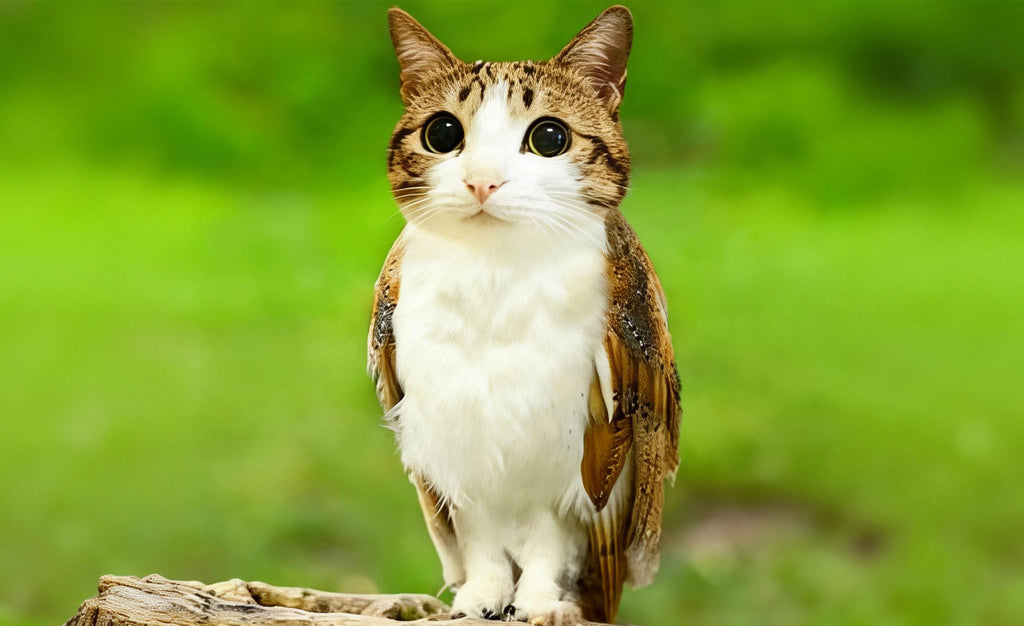 Meowl backdrop, decorative canva