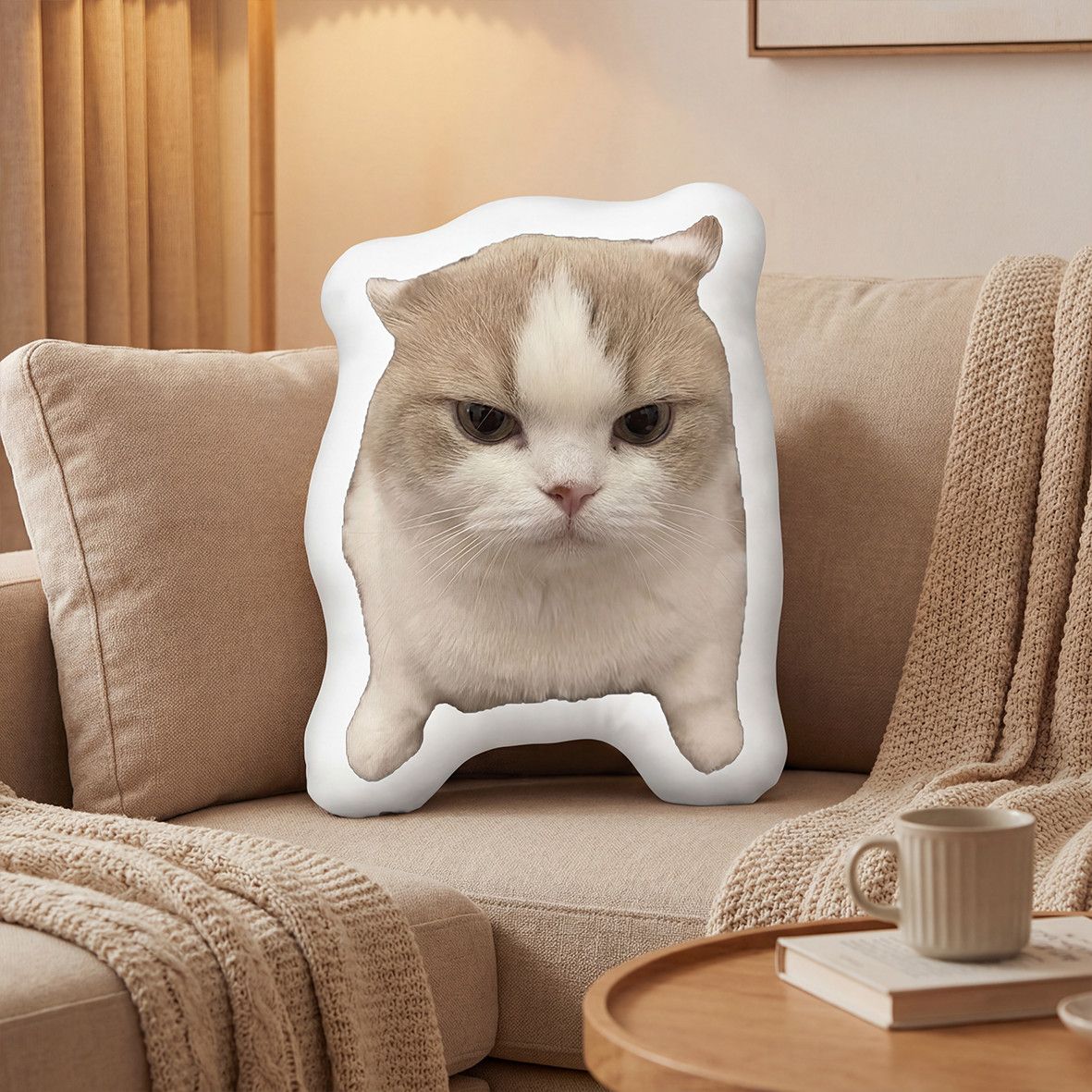 Cat Meme Series Special-Shaped Pillows