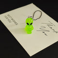 Luminous Alien Unique Phone Lanyard