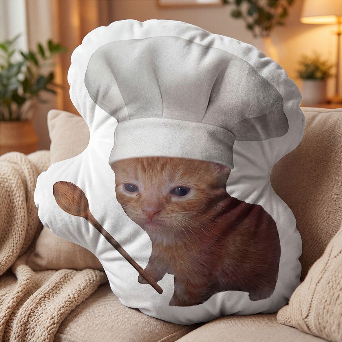 Cat Meme Series Special-Shaped Pillows
