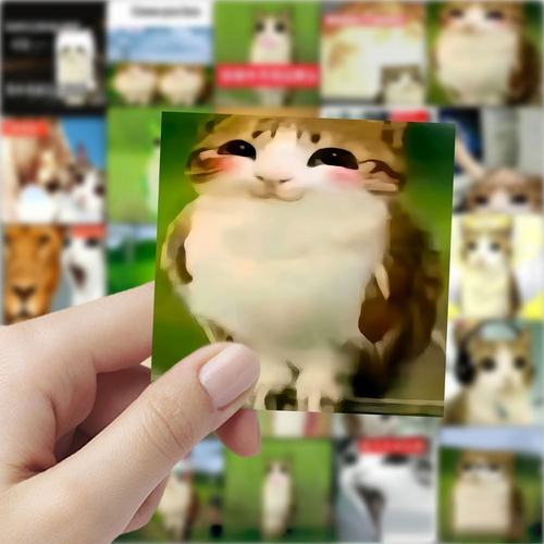 59  meowl  Stickers