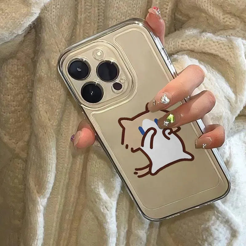 Monthly salary cat phone case(Apple phones only)