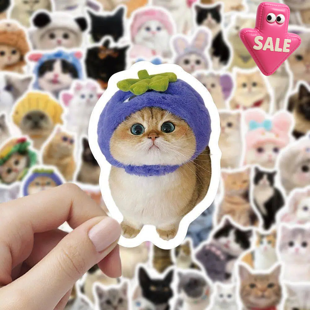 Cute Pet Cat Stickers