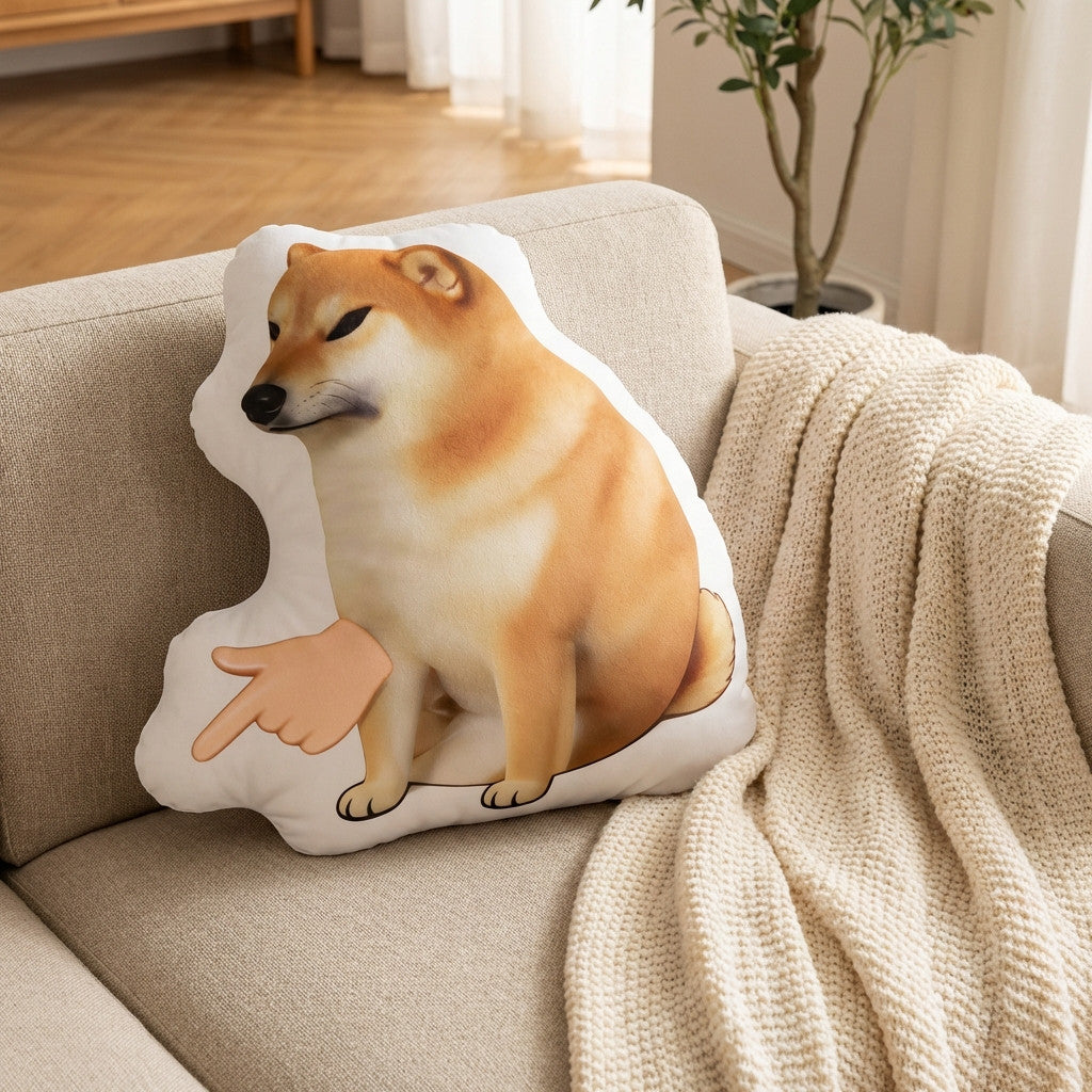 Cartoon shaped pillow