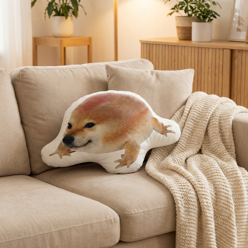 Cartoon shaped pillow