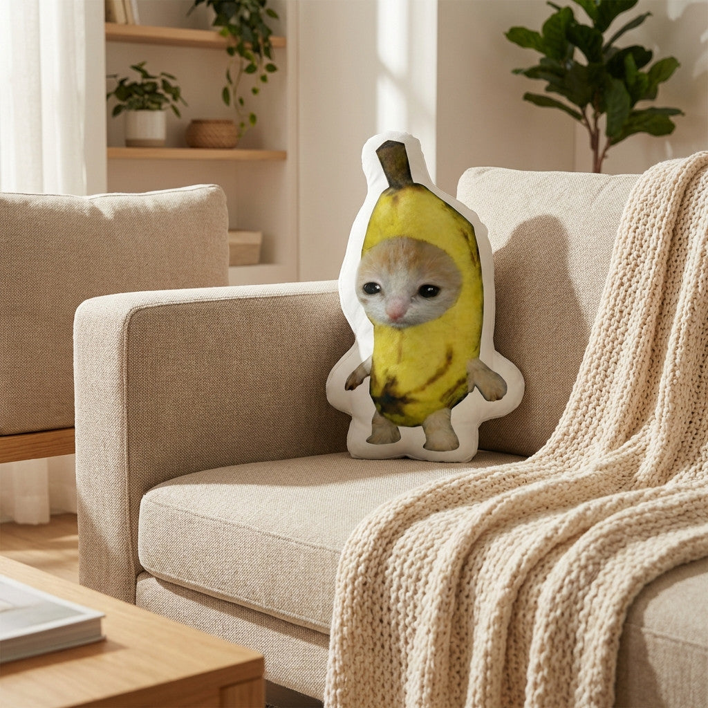 Cartoon shaped pillow