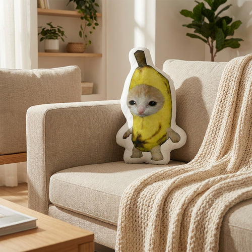 Cartoon shaped pillow