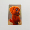 Red Puppy Lenticular Card
