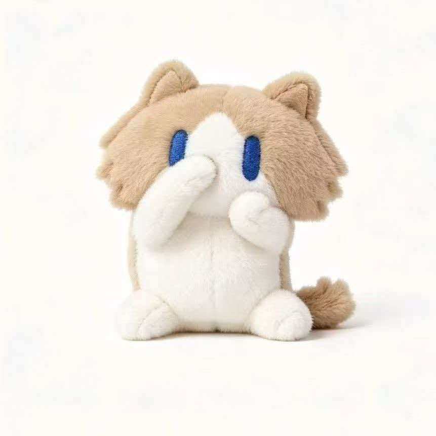 Creative Monthly Salary Cat Plush Toy - Super Cute and Adorable Birthday Gift for Girls, Salary Meow Plush Doll