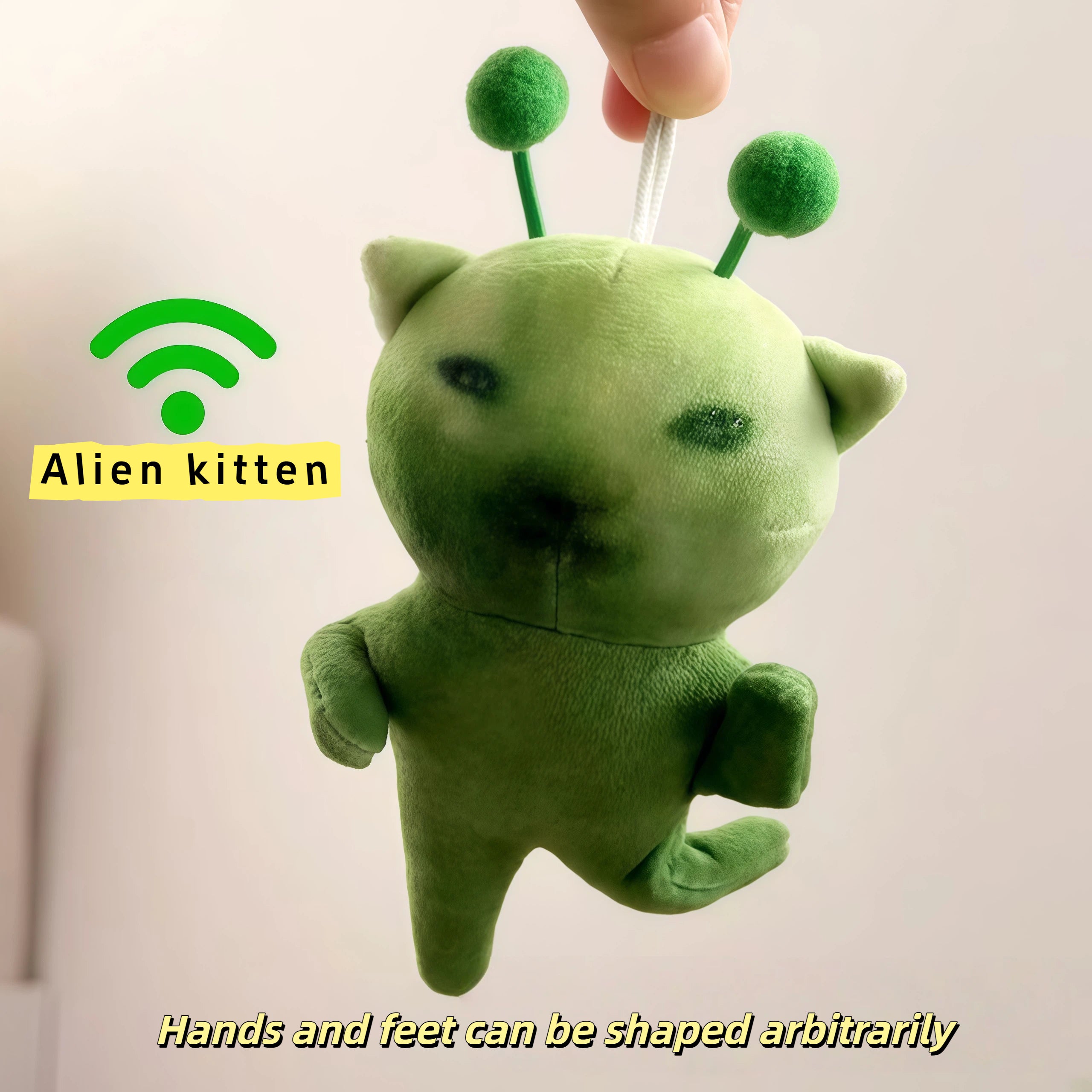 Alien Cat Doll Pendant