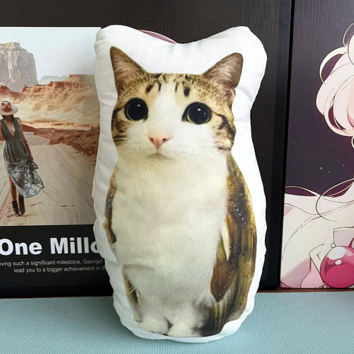 Standard Version Meowl Pillow（Double‑Sided Print）
