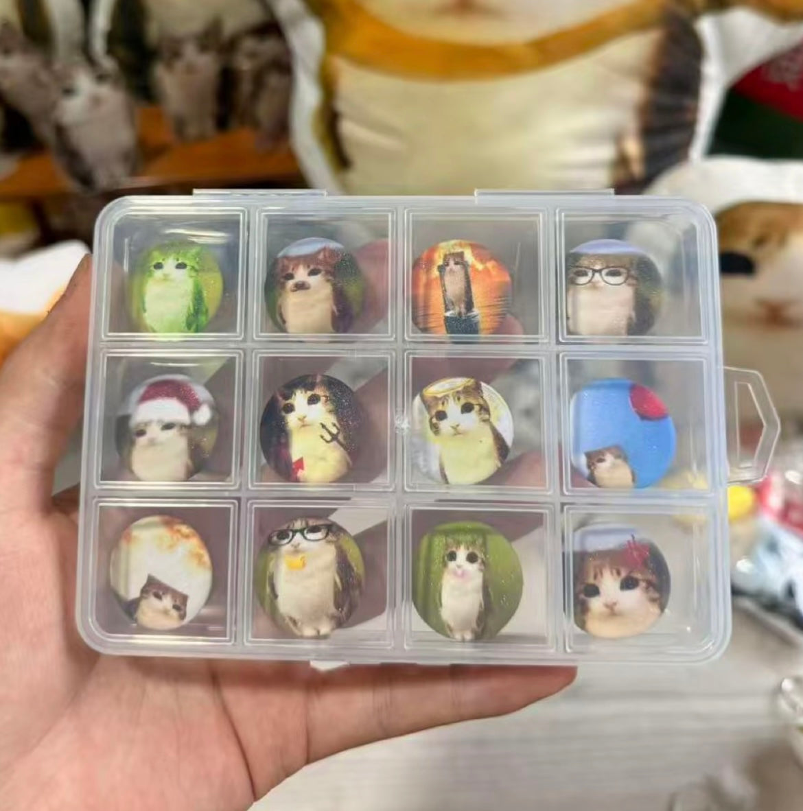 Meowl Series Badges（12 pieces per box）
