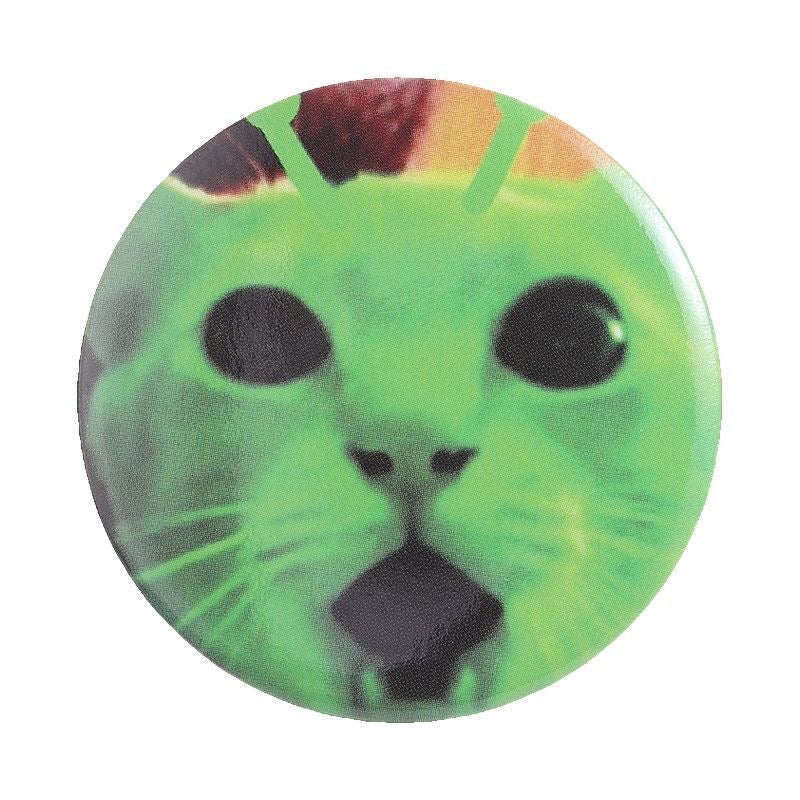 Alien Cat Badge