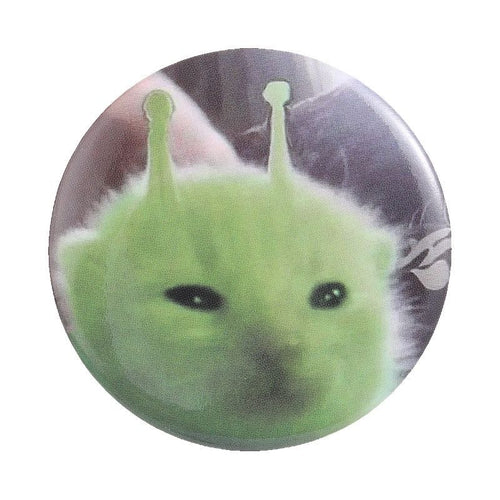 Alien Cat Badge