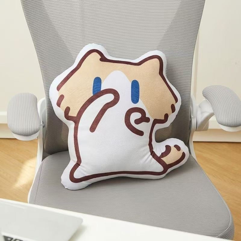 Bestselling Monthly Salary Cat Plush Toy Scattering Fragrance Cute Creative Shaped Pillow