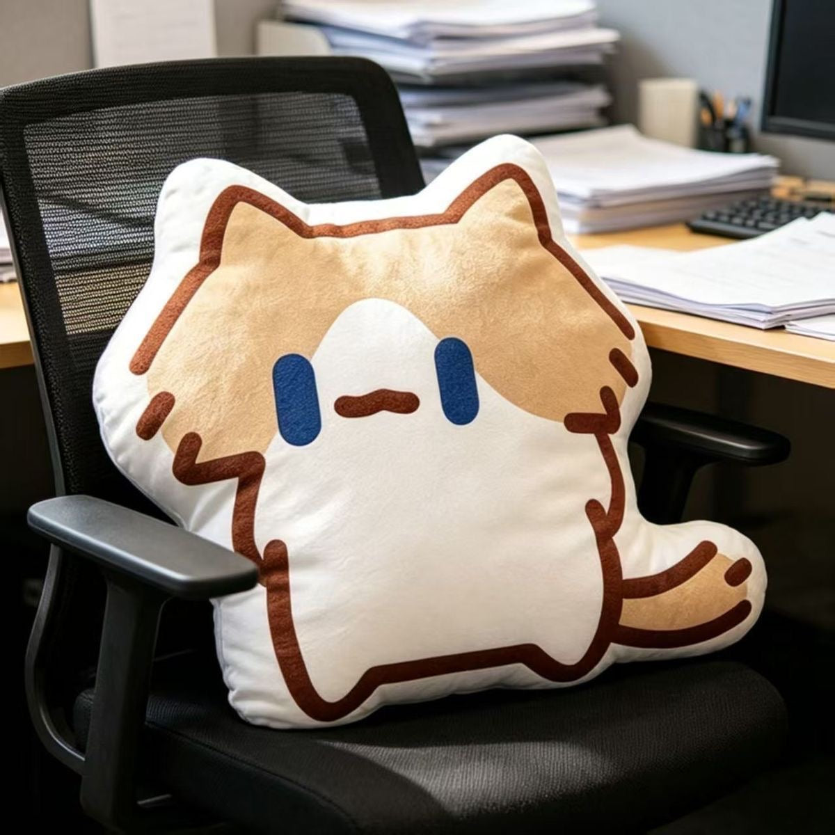 Bestselling Monthly Salary Cat Plush Toy Scattering Fragrance Cute Creative Shaped Pillow