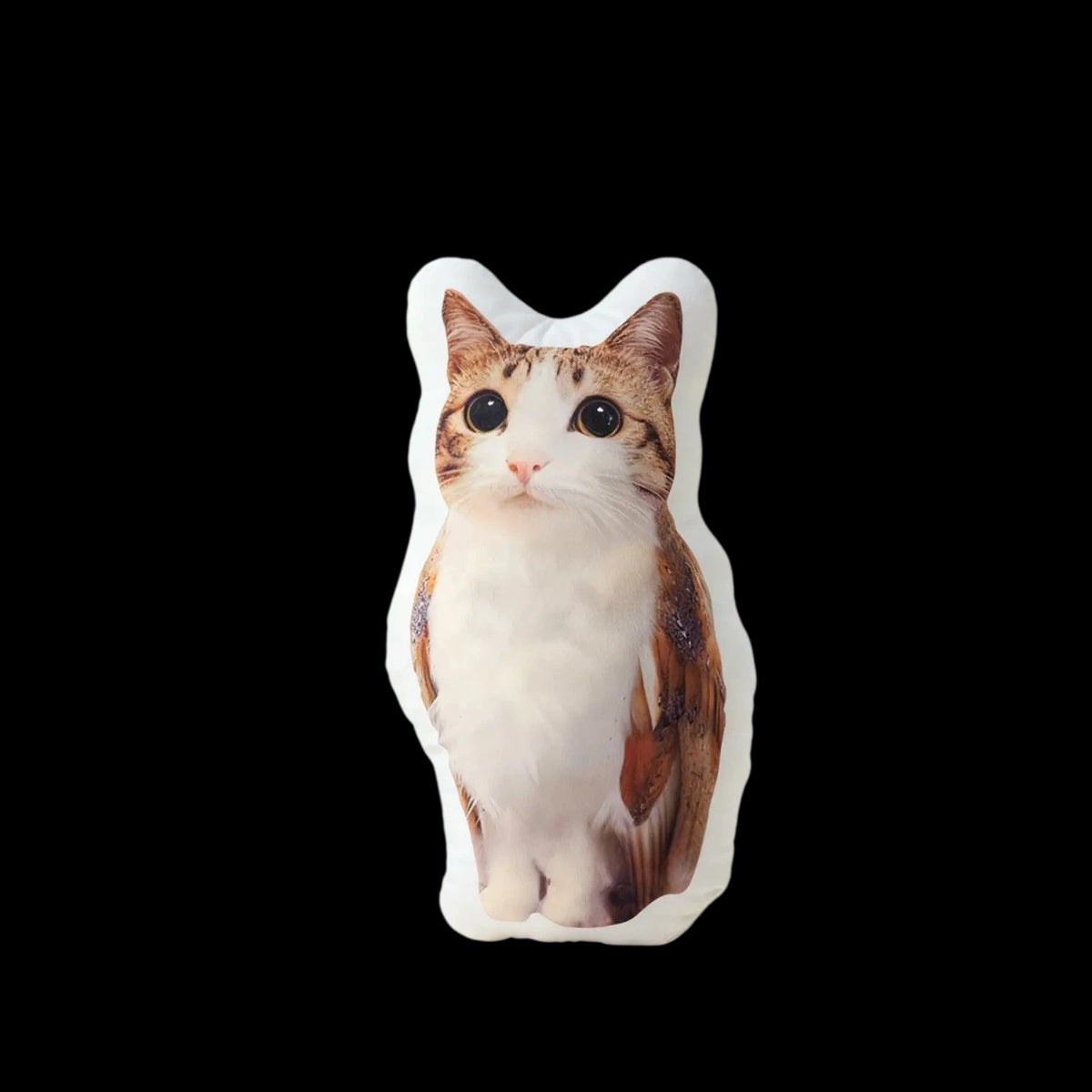 Meowl Trio Plush Pillow（Double‑Sided Print）