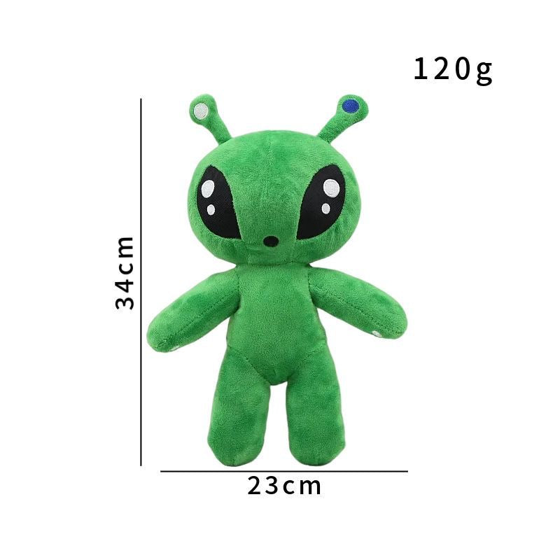 Green Alien Plush Doll