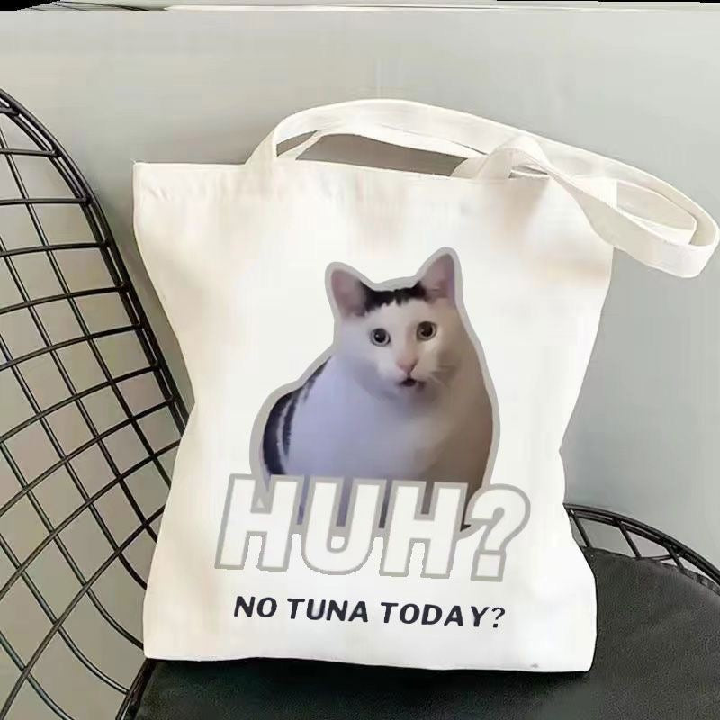 HUH Cat Tote Bag