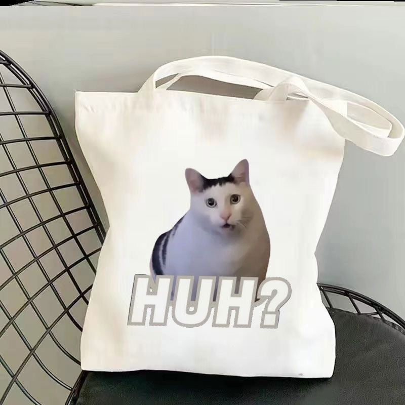 HUH Cat Tote Bag