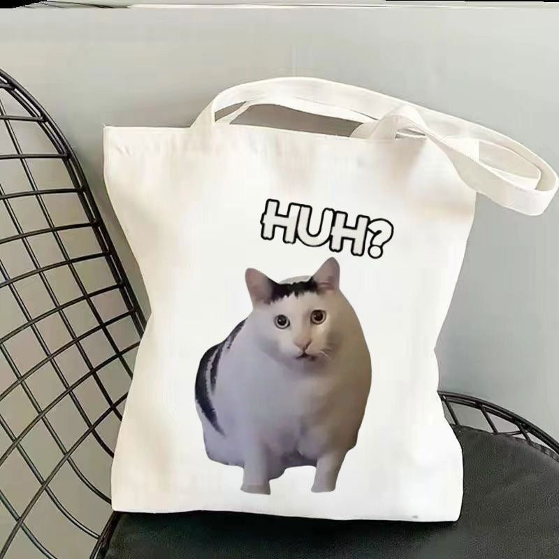 HUH Cat Tote Bag