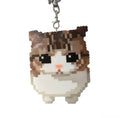 Moveable Ears Acrylic Cat Charm