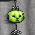 Alien Cat Charm