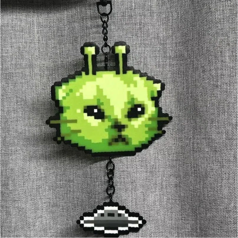 Alien Cat Charm