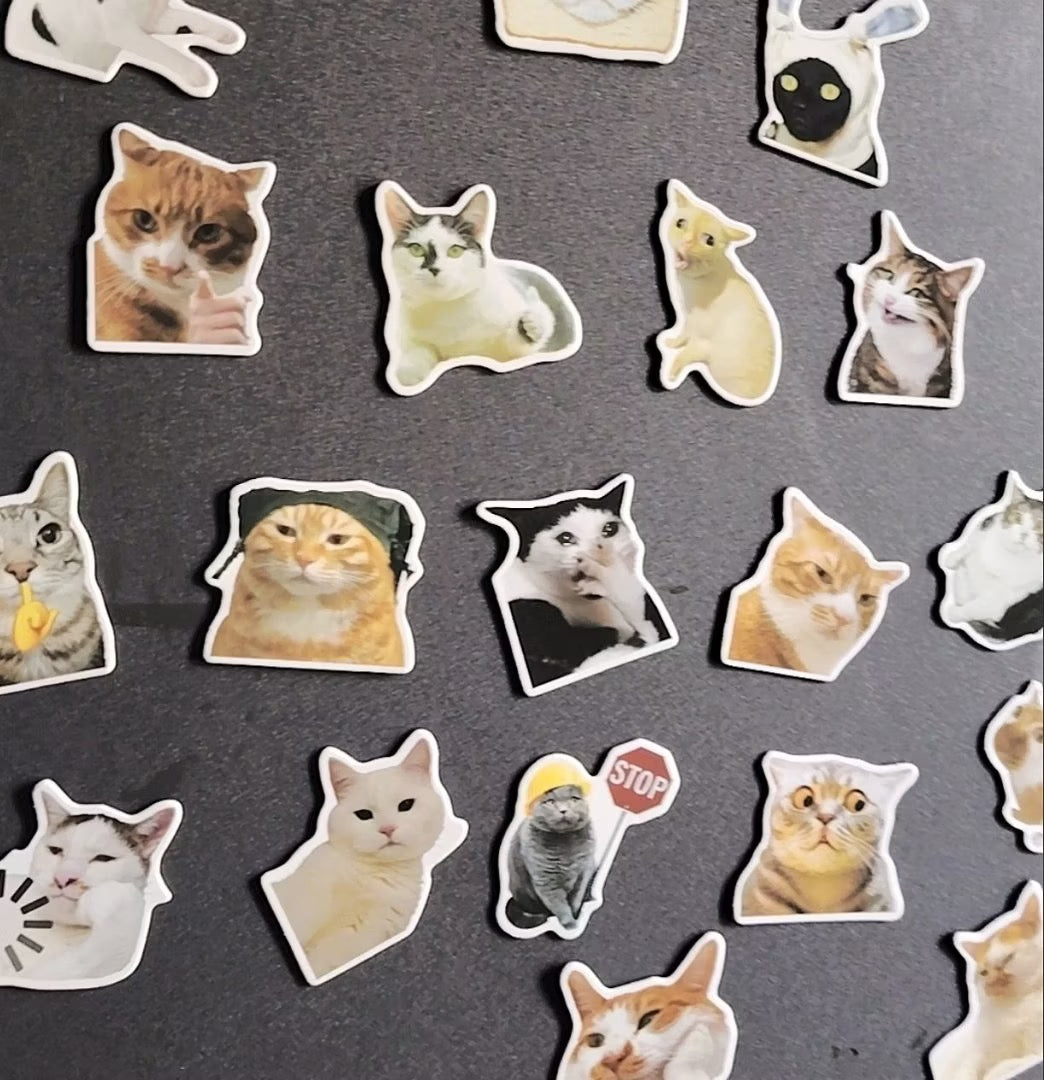 20pcs Soft Magnets, Funny Cute Hakimi Meme Stickers