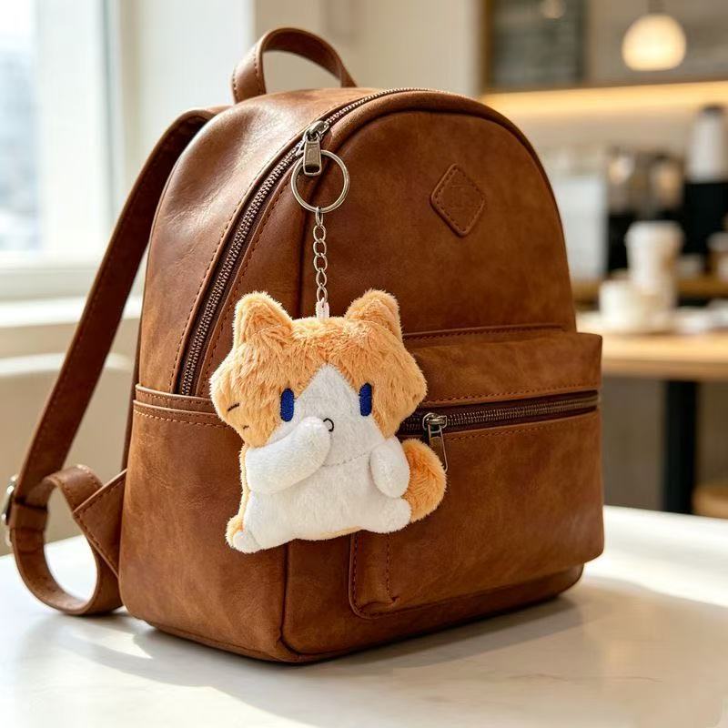 Salary Cat Plush Charm