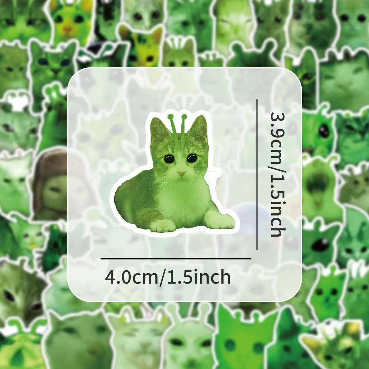 Cute Alien Cat Stickers(75 Unique Designs)