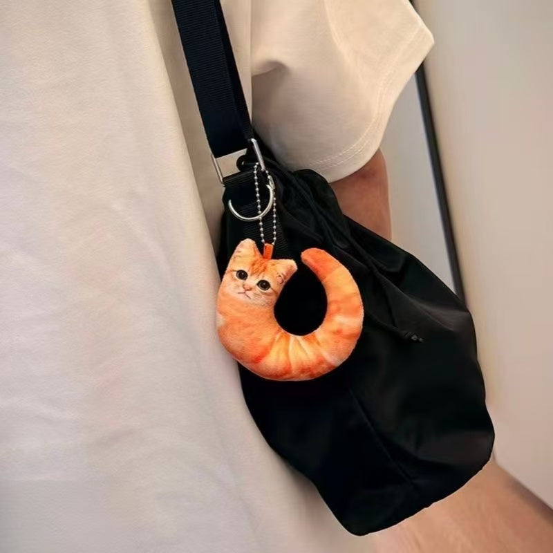 Abstract Funny Shrimp Cat Charm