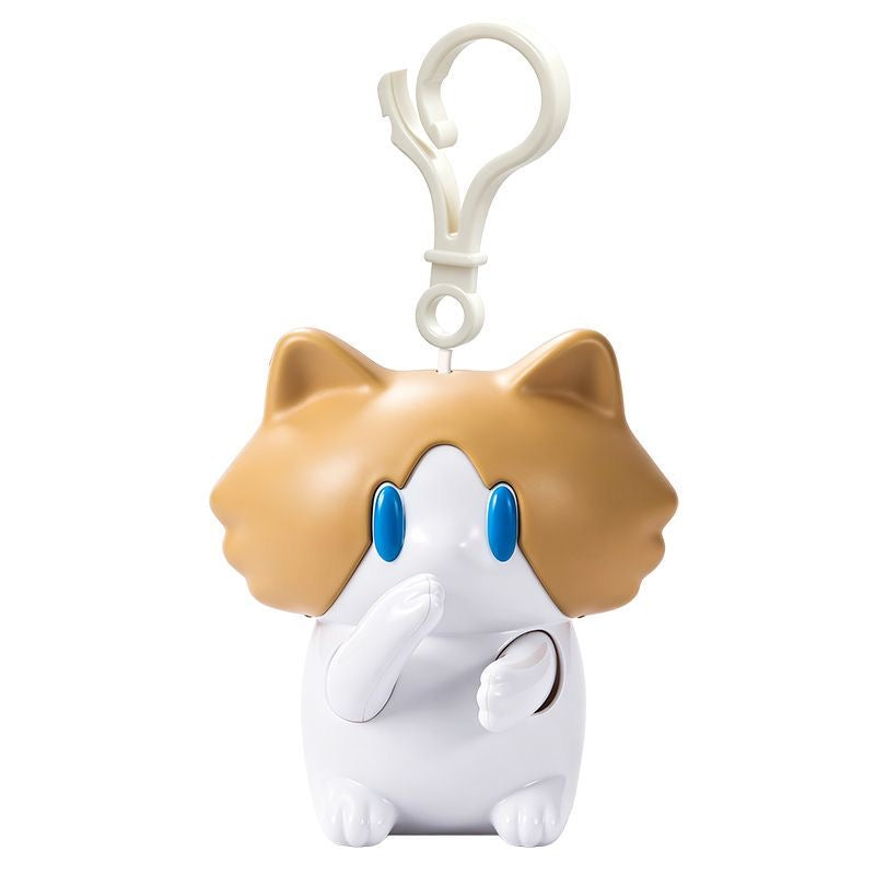 Salary Cat Pull Toy Charm