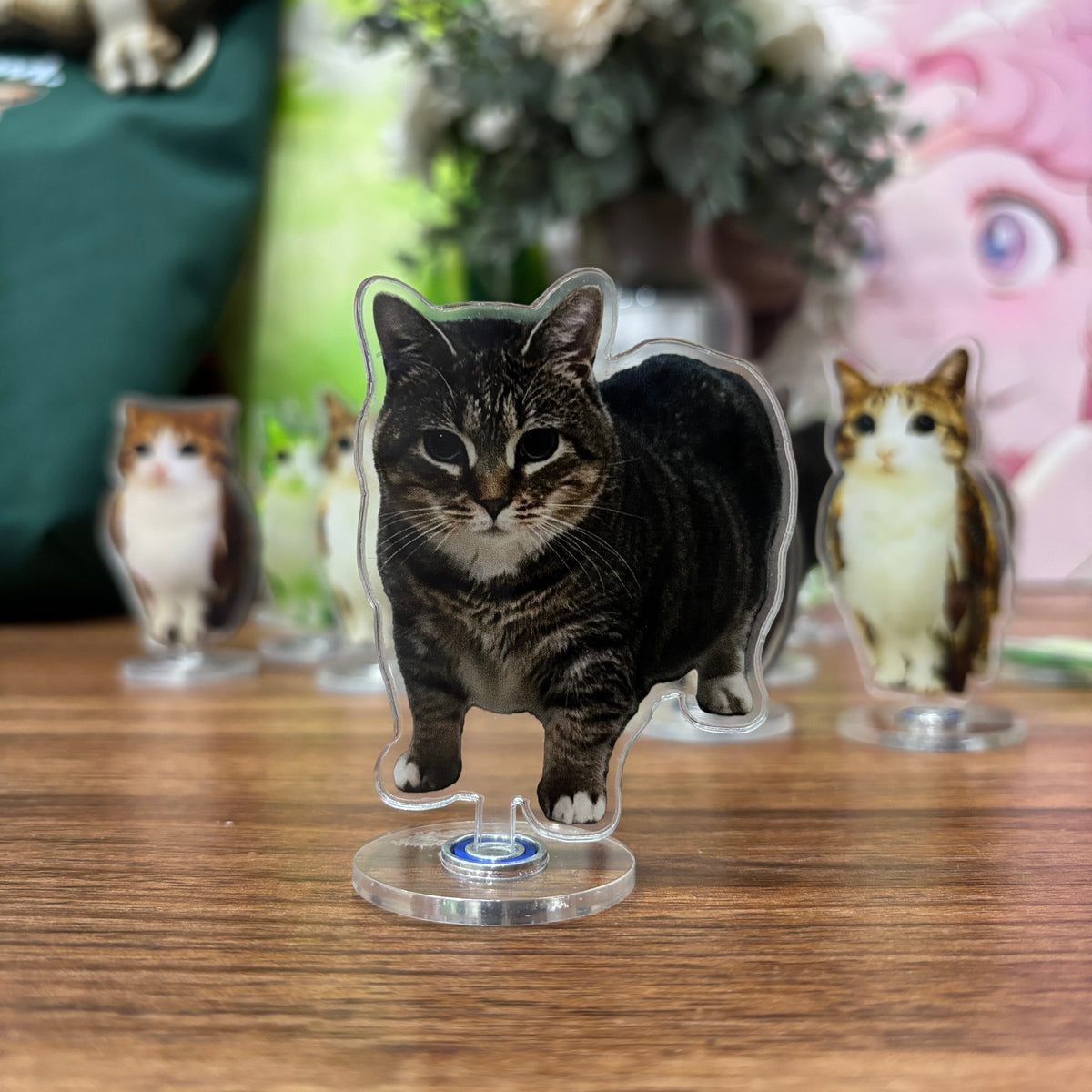Meowl Rotating Acrylic Stand