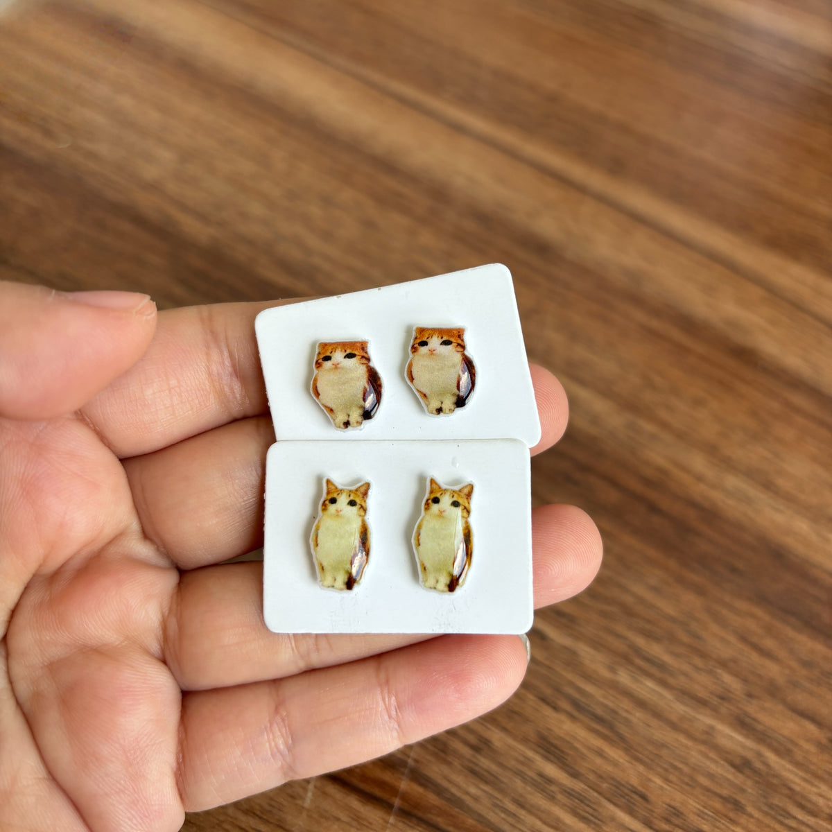 Meowl Cute Stud Earrings(925 Sterling Silver Posts)