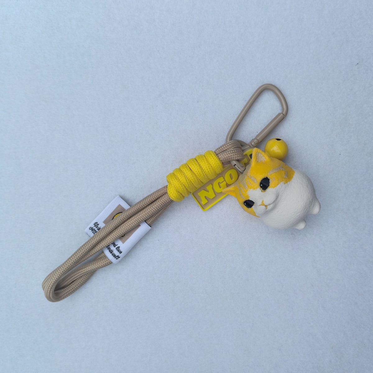 3D Printed Bugles Cat Keychain