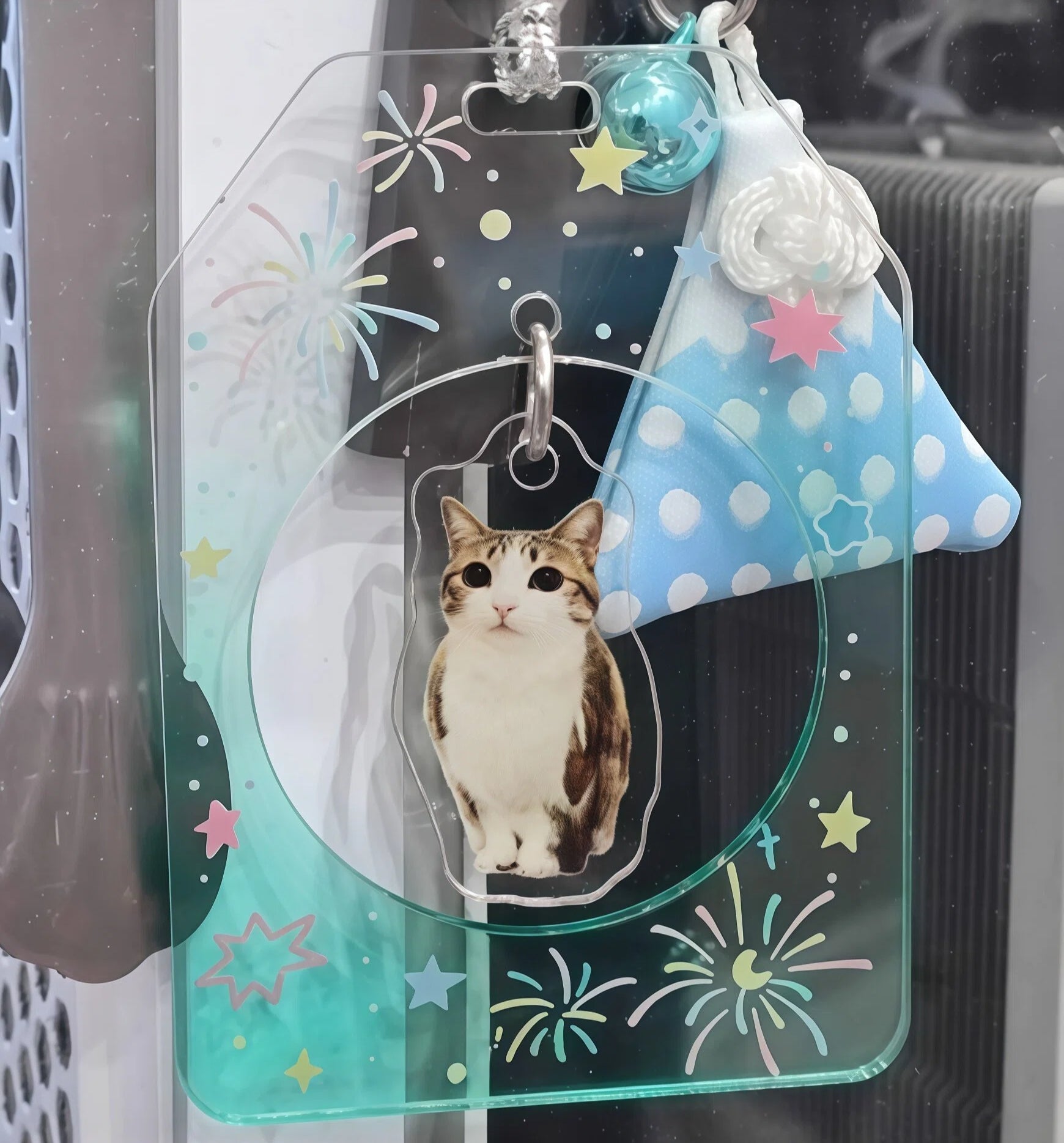 Meowl Acrylic Charm