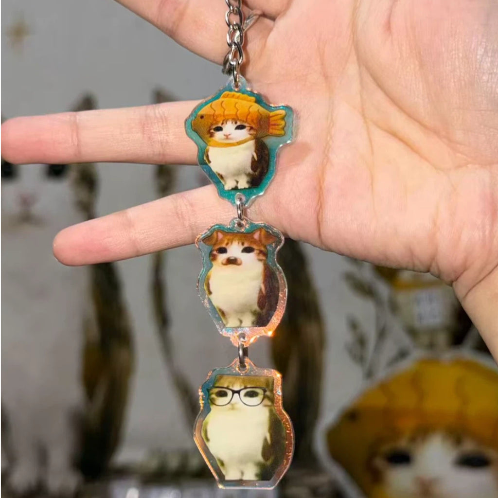Meowl Acrylic Charms